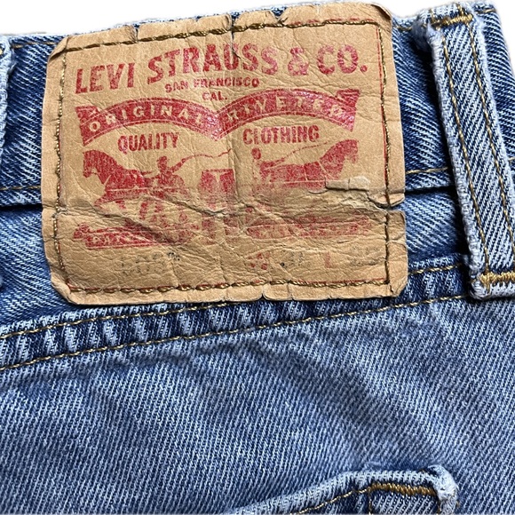 Levi’s Distressed 505 Jeans size 38/29 - Picture 8 of 10